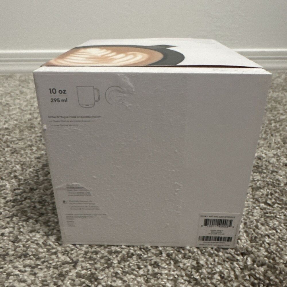 Ember 10 oz. Temperature Control Smart Mug - Black New Open Box - Picture 2 of 9